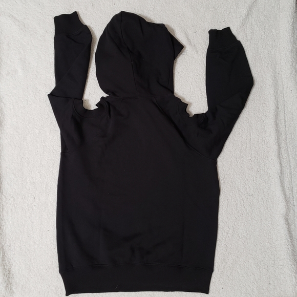 Versace Jeans Couture Cold-Shoulder Logo Hoodie - Picture 3 of 6